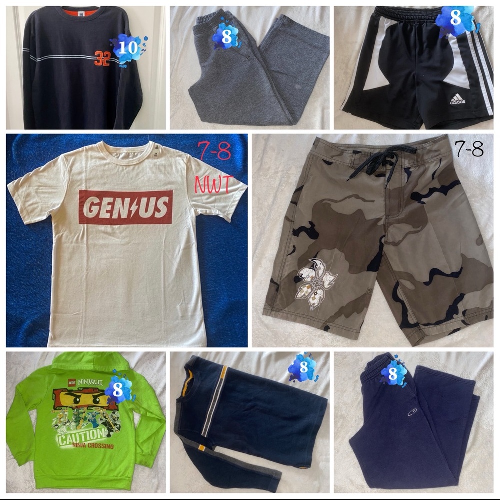 🎈CLOSET CLEARANCE 🎈 Boy’s Lot Size 7/8 - Picture 1 of 9